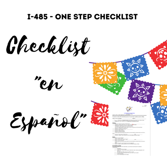 I-485 - One Step Checklist in Spanish