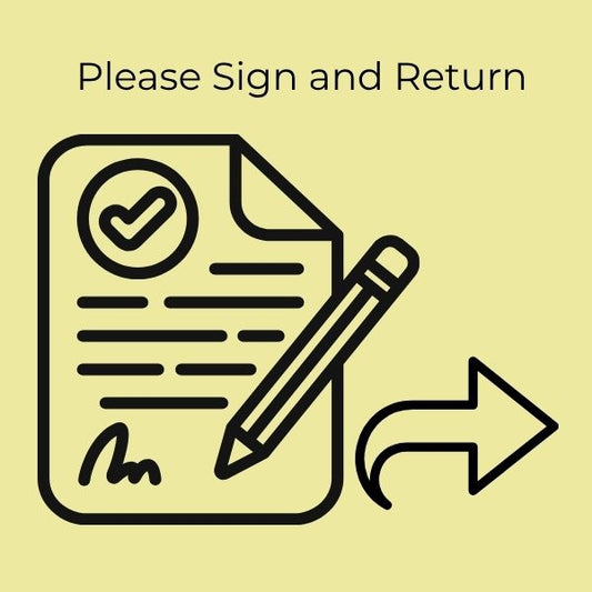 $2.99 Client Request – Review, Sign, and Return Documents  (Letter to Client)