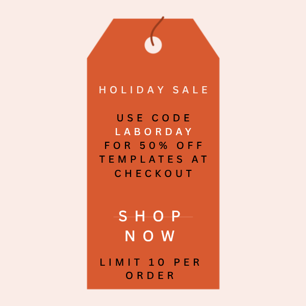 up to 50 % off All templates