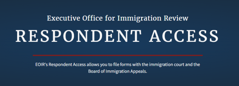 EOIR Automated Case Info (Immigration Court) Immigration Form Prep